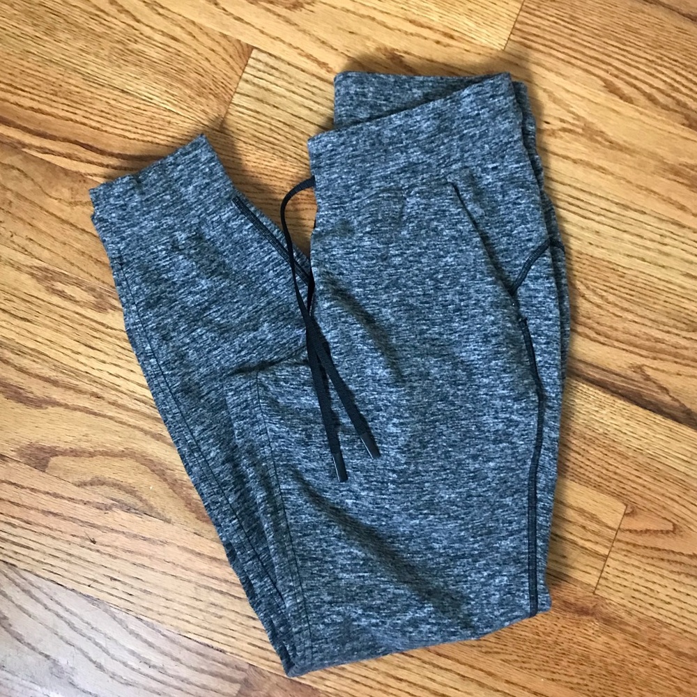 Lululemon Fleece Jogger Black/Gray NWOT